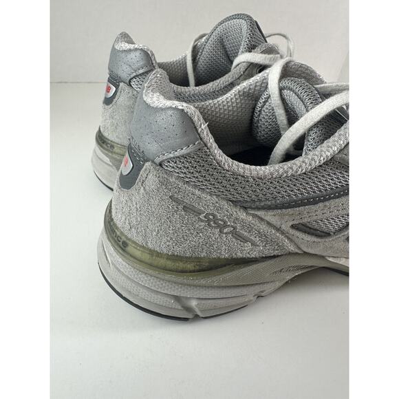 New Balance 990v4 Running Shoes Suede Gray W990GL4 Women's US Size 8.5 2A - Picture 6 of 16
